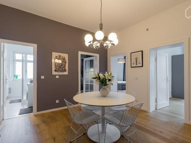 Beautiful spacious apartment with amazing views in a Berlin landmark building in Berlin Friedrichshain, Berlin Amsterdam Apartments for Rent