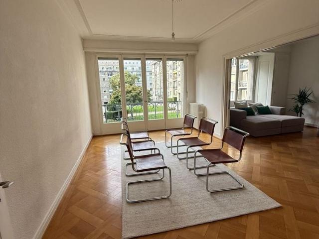 Beautiful & Spacious Apartment with Large Terrace – Eaux Vives, Geneva
