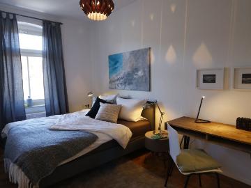 Beautiful studio apartment in the Äußere Neustadt in Dresden, Dresden Amsterdam Apartments for Rent