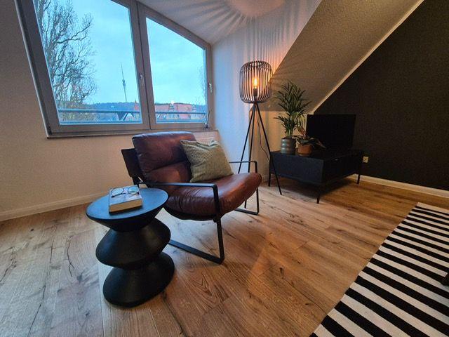 Beautiful & stylishly furnished business apartment near the Elbe, Dresden Amsterdam Apartments for Rent