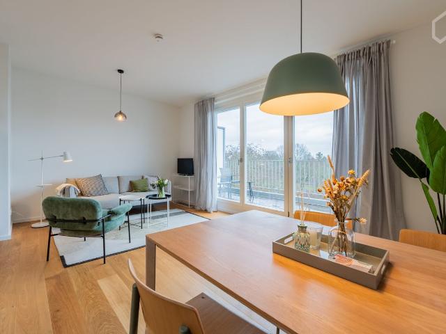Beautiful penthouse with large terrace and views of the countryside, Berlin Amsterdam Apartments for Rent
