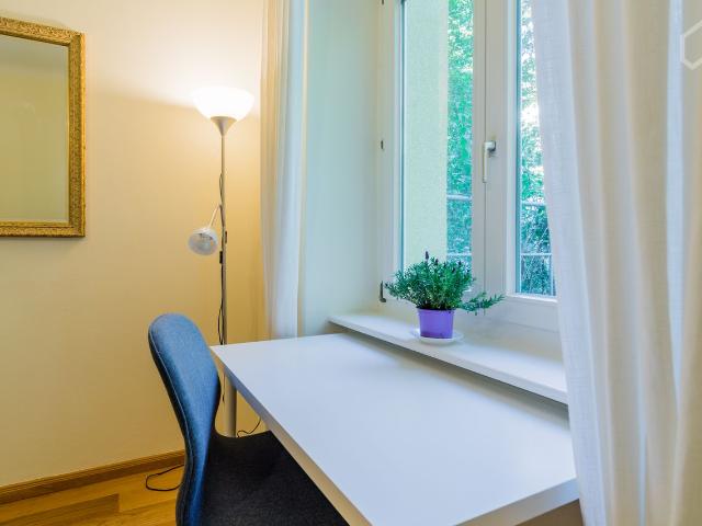 Beautiful, quiet small apartment with private garden into the greenery and still central with optimal transportation links, Berlin Amsterdam Apartments for Rent