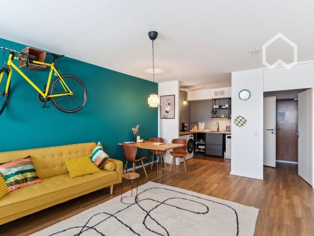 Beautiful two room apartment, great view over Munich and exkl. spa, sauna & gym area access Munchen Amsterdam Apartments for Rent