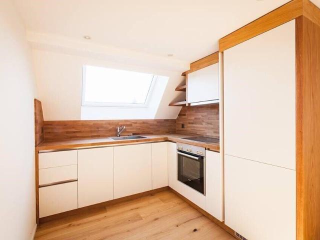 beautiful two story 3.5 room attic apartment in Sitterdorf