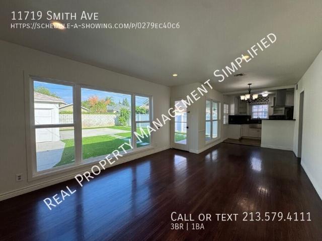 Beautifully Upgraded 3 Bedroom Home with Private Yard, 2 Car Garage & Central A/C