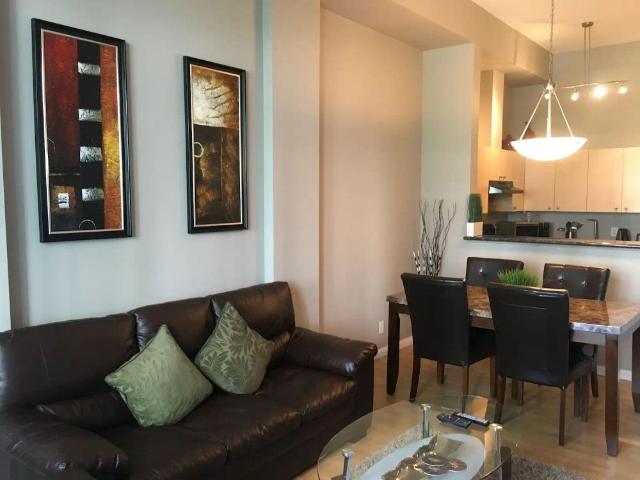 Beautifully Furnished 1 BR + Den West End Downtown — 1 Bedroom Condo Unit