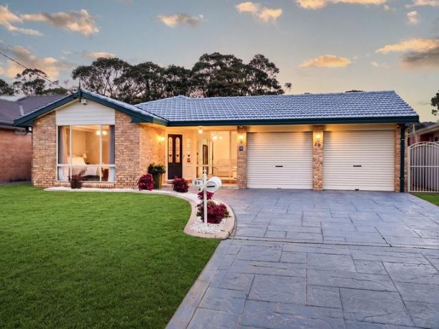 Beautifully maintained single level home with multiple living and entertaining areas