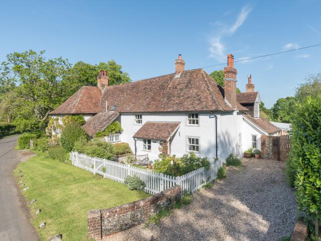 Beautifully presented period cottage in a glorious location with substantial barn and grounds