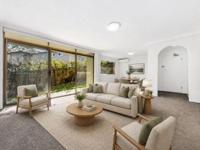 Beautifully Renovated Garden Apartment with Sun Drenched North Facing Courtyard