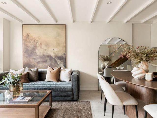 Beautifully renovated terrace in the heart of the village