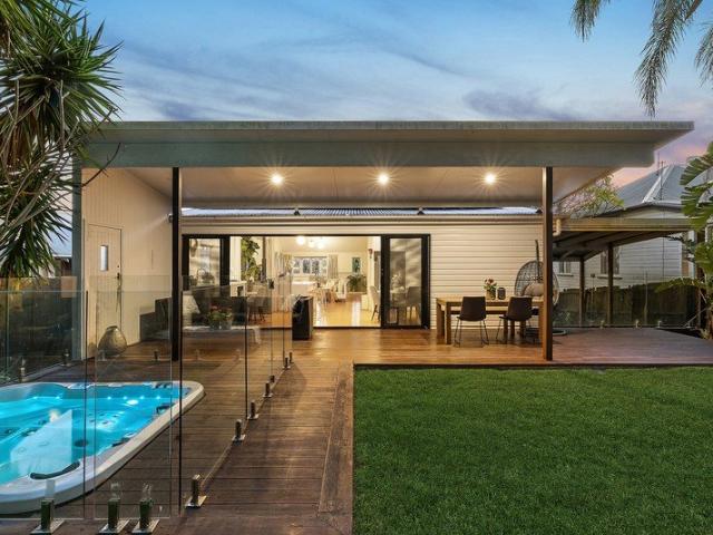 Beautifully Reimagined Queenslander in Blue Chip Wilston