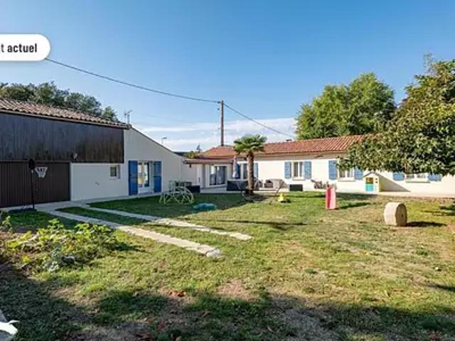 Beauvais sur Matha 17490 Achat / Vente maison 6 pièces t6 parking