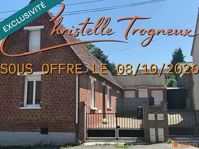 Beauval 80630 Achat / Vente maison 6 pièces t6 parking