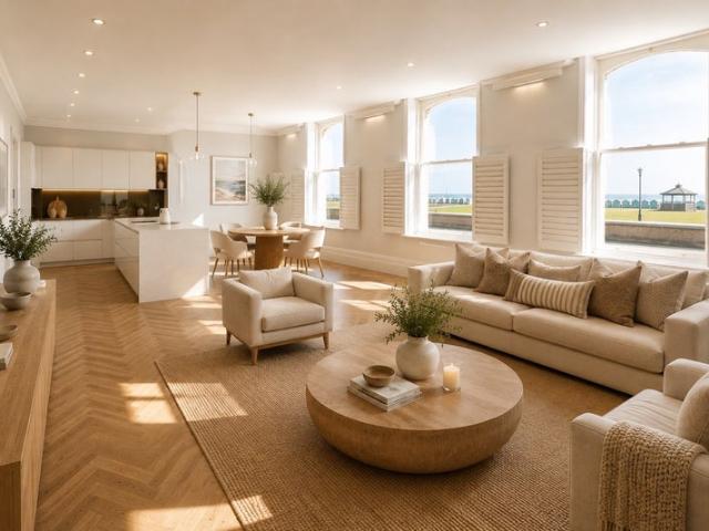Beachfront One Bed Apartament. Central Hove