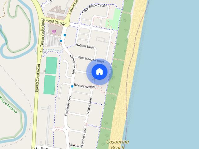 BEACHFRONT APARTMENT IN CENTRAL CASUARINA