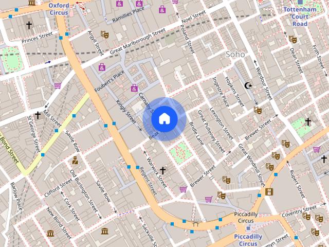 Beak Street, Carnaby W1