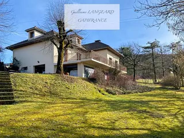 Béard Géovreissiat 01460 Achat / Vente maison 7 pièces t7 jardin terrasse