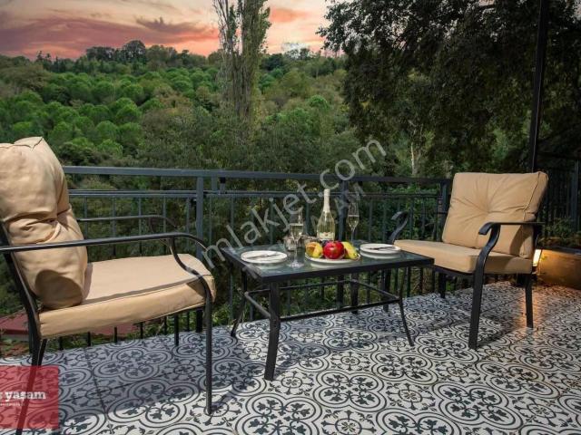 Bebek'te 75m2 2+1 Müstakil Giriş Eşyalı Kiralık Cennet Bahçesi