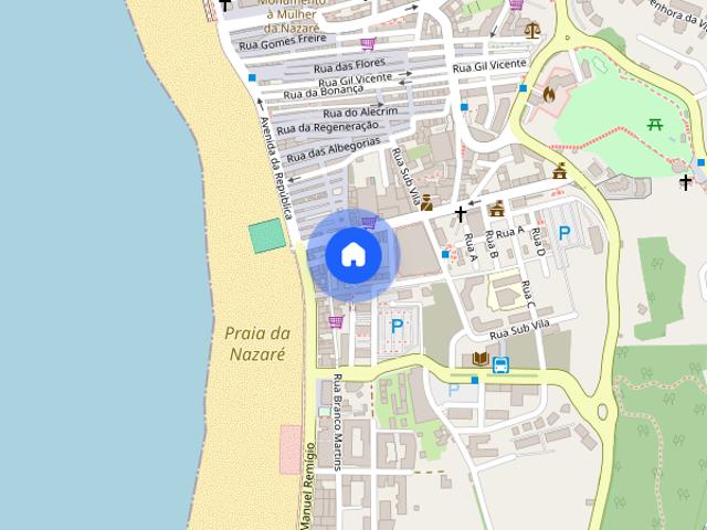 Beco da Pinta Frao G, Nazaré, Leiria 2450 186
