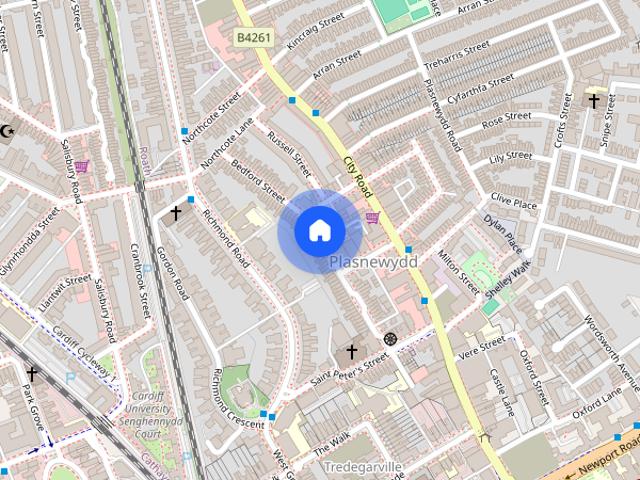 Bedford St, Cathays, CF24