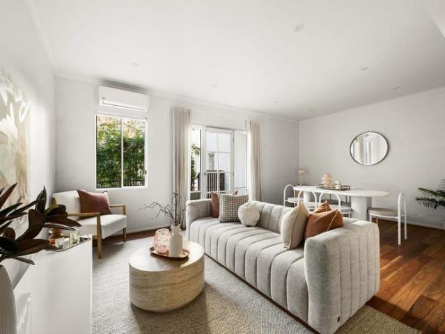 Bedroom spacious apartment with open plan living