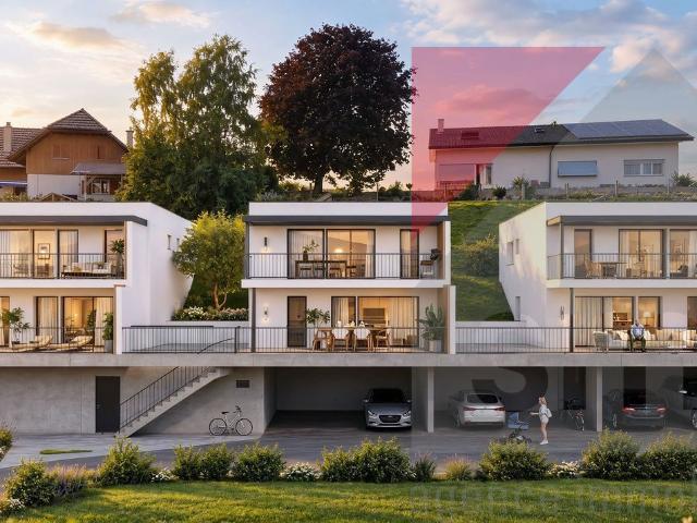 Beförderung von 3 freistehenden Villen Hügel 12, Le Bry