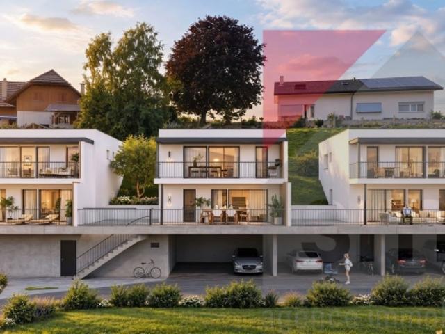Beförderung von 3 freistehenden Villen Hügel 12, Le Bry
