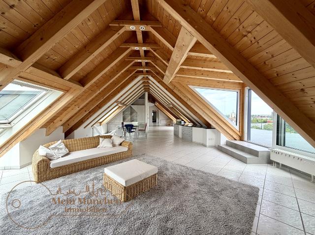 Befristet bis 30.04.2028: Repräsentative Dachgeschosswohnung mit großzügiger Dachterrasse