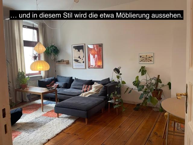 Befristet: Möblierte Wohnung mit Wohnküche und Balkon