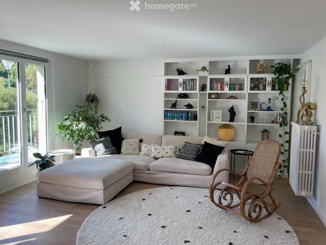 BEFRISTET: Möblierte 4.5 Zimmer Maisonette mit Aareblick