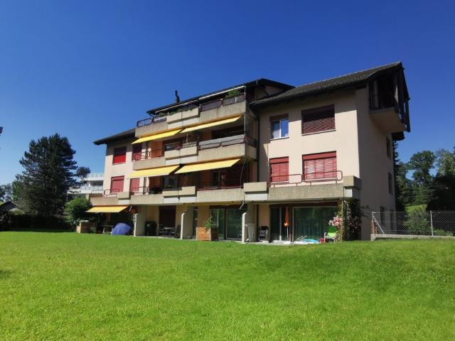 Begehrte Kleinwohnung mit Gartensitzplatz