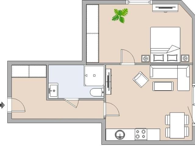 Behagliche 2 Zimmer Wohnung in malerischer Lage