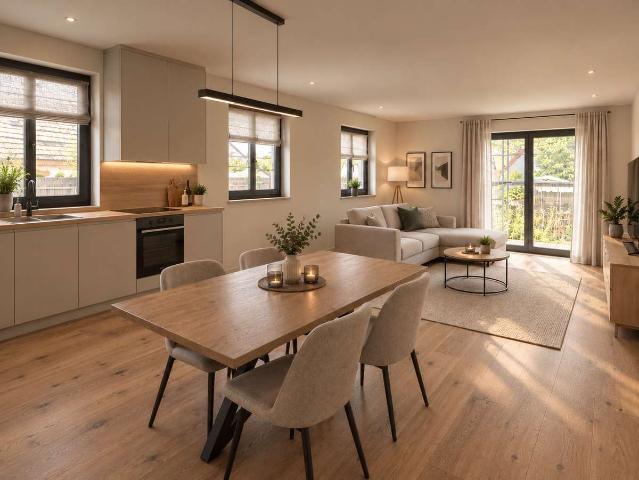 Behindertengerechte/barrierefreie 2 Zimmer Wohnung mit großer Terrasse in Büdingen Eckartshausen