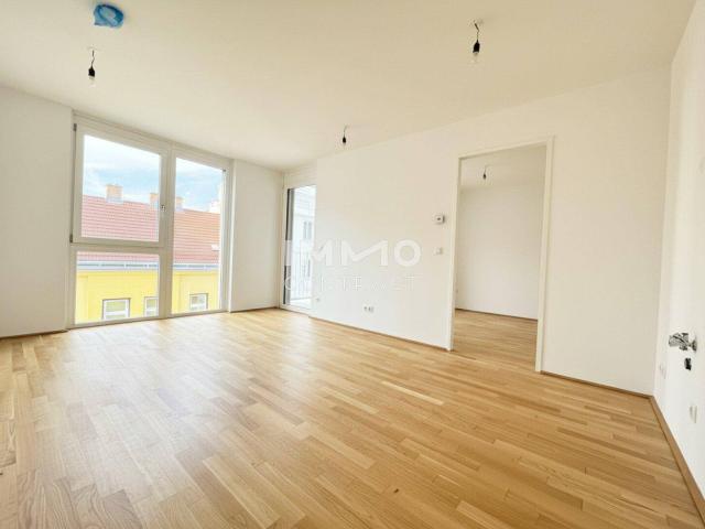 BEIM DONAUUFER: Attraktive Vorsorgeimmobilie – Stilvolle 2 Zimmer Neubauwohnung