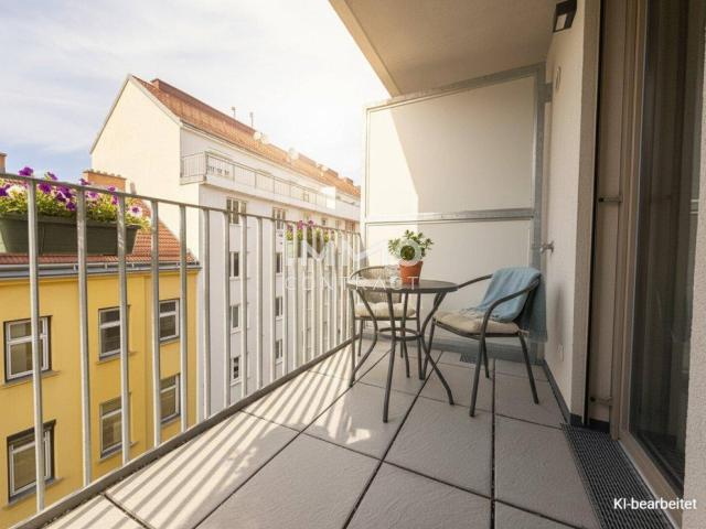 BEIM DONAUUFER: Gemütliche 2‑Zimmer Wohnung mit Erstbezug im 4. OG