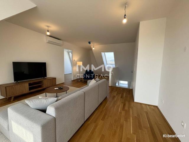 BEIM DONAUUFER: Geräumige Familienwohnung mit sonniger Dachterrasse