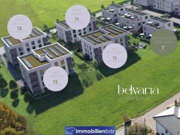 BELVARIA Ensemble 4 Zimmer Gartenwohnungen