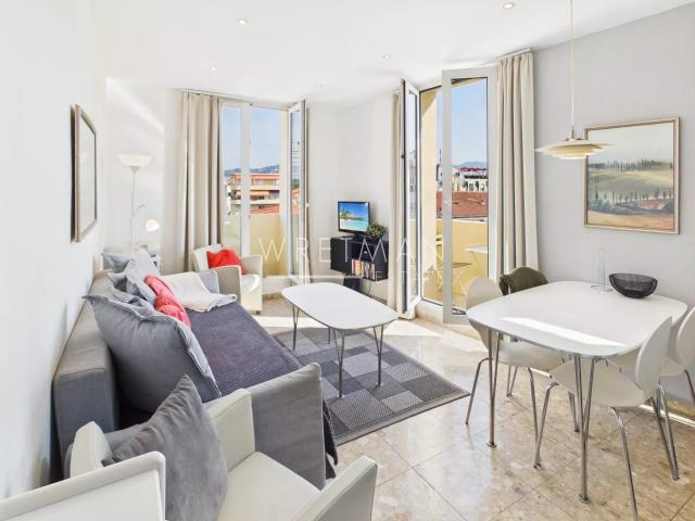 Bel appartement 3 pièces au dernier étage avec balcon – Nice. 44m² Nice