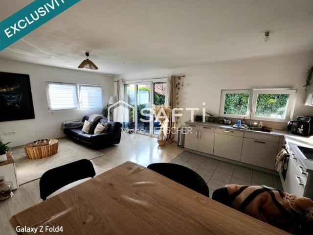 Bel appartement à Jebsheim de 75 m² sur 63 m² de terrain