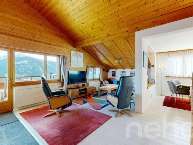 Bel appartement au dernier étage avec mezzanine