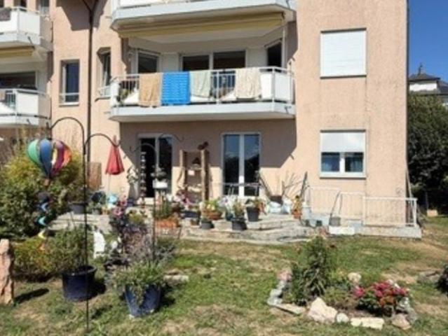 Bel appartement au rez de chaussée avec jardin à louer à Préverenges