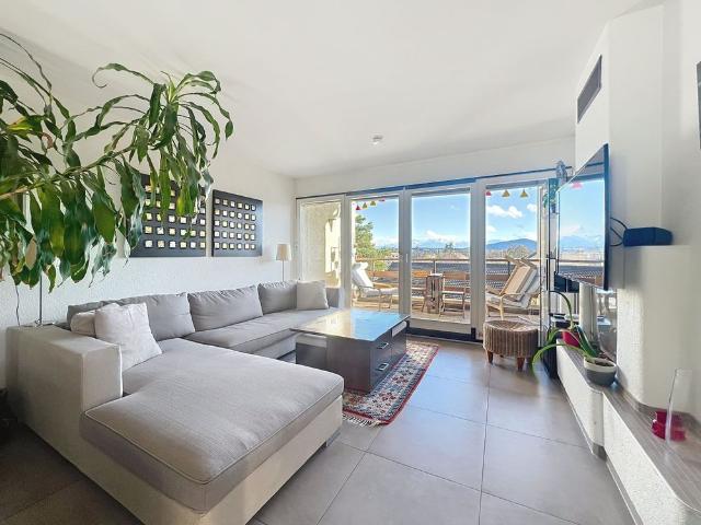 Bel appartement avec jardin et vue panoramique
