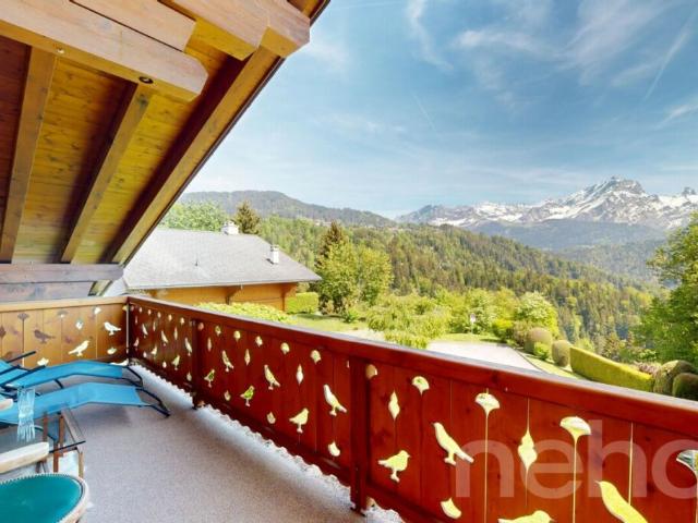 Bel appartement avec mezzanine et vue panoramique ? Chesières, Villars