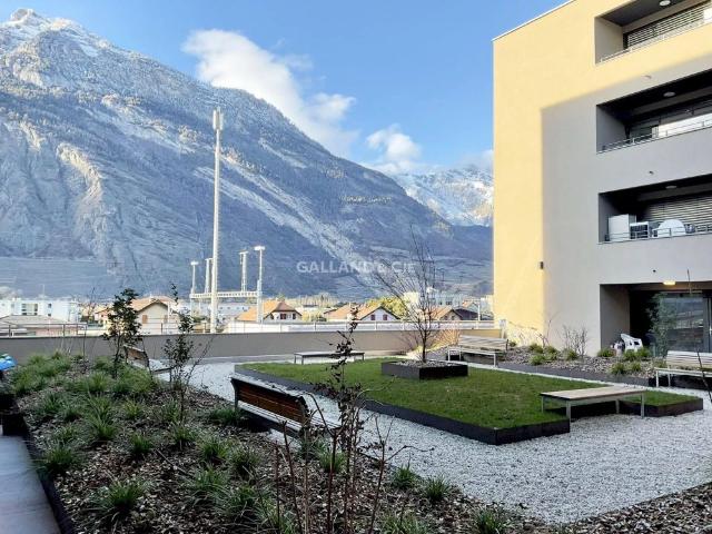 Bel appartement de 3.5 pièces au centre de Saxon