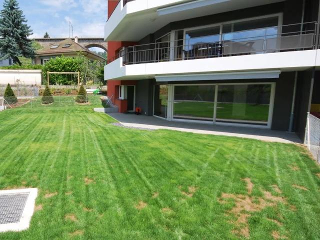 Bel appartement de 3.5 pièces avec jardin privatif!