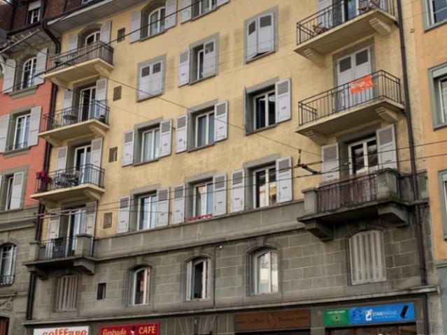 Bel appartement de 3 pièces au 3ème étage en plein coeur de Lausanne