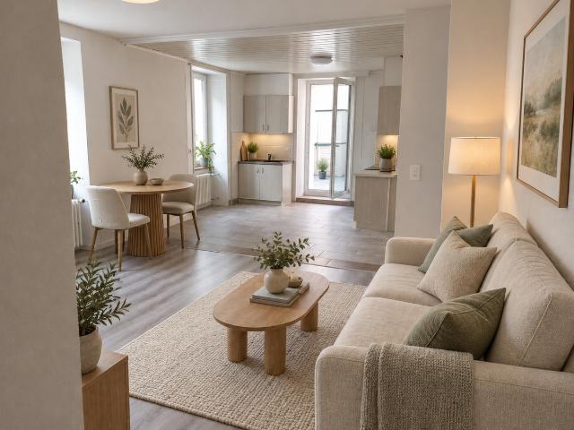 Bel appartement de 3p à Fleurier
