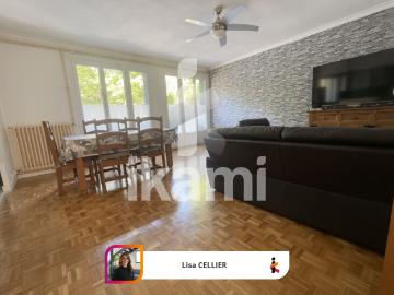 Bel appartement de 108 m2 avec balcon et jardin privatif