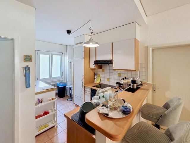 Bel appartement de 2.5 pièces au rez de chaussée