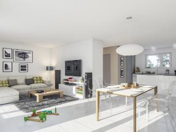Appartement moderne 3 chambres à Beauchamp